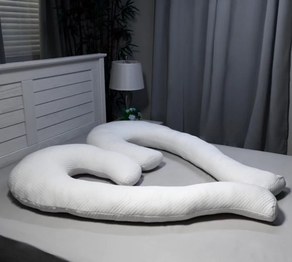 Contour Swan Pillow